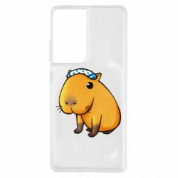 Чехол для Samsung S21 Ultra Capybara Art - PrintSalon