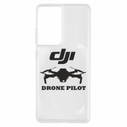 Чехол для Samsung S21 Ultra Dji Drone Pilote - PrintSalon