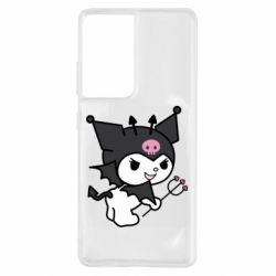 Чохол для Samsung S21 Ultra Kuromi devil - PrintSalon