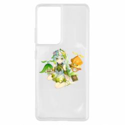Чехол для Samsung S21 Ultra Нахида Геншин - PrintSalon