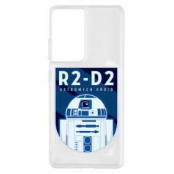 Чехол для Samsung S21 Ultra R2-D2 emblem - PrintSalon