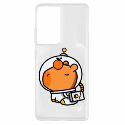 Чехол для Samsung S21 Ultra Space Capybara - PrintSalon
