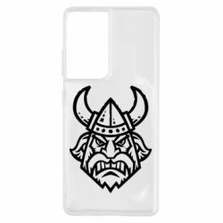 Чехол для Samsung S21 Ultra Викинг в Шлеме - PrintSalon