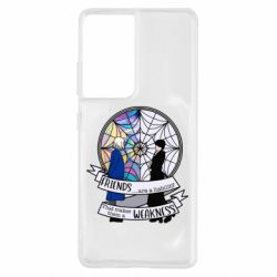 Чехол для Samsung S21 Ultra Wednesday and friends - PrintSalon