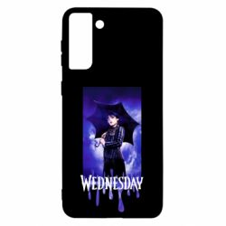 Чехол для Samsung S21 Ultra Wednesday Text Logo - PrintSalon