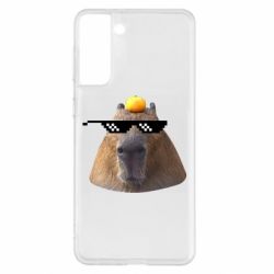 Чехол для Samsung S21+ Capybara cool - PrintSalon