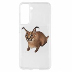 Чехол для Samsung S21 Шлепа кот - PrintSalon