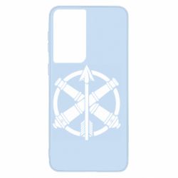 Чехол для Samsung S21 Знак войск противовоздушной обороны, сухопутных войск и зенитно-ракетных войск воздушных сил - PrintSalon