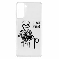 Чехол для Samsung S21+ I'm Fine... - PrintSalon