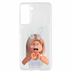 Чехол для Samsung S21 Roblox girl - PrintSalon