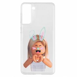 Чехол для Samsung S21+ Roblox girl - PrintSalon