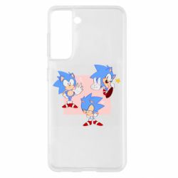 Чехол для Samsung S21 Funny Sonic - PrintSalon
