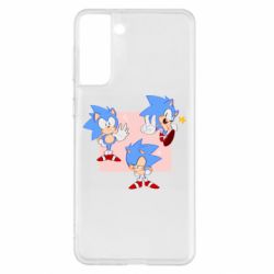 Чехол для Samsung S21+ Funny Sonic - PrintSalon