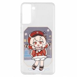 Чехол для Samsung S21+ Зимняя Кли - PrintSalon