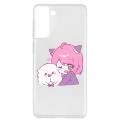 Чехол для Samsung S21+ Аня и Бонд Форджер - PrintSalon