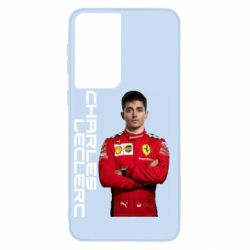 Чехол для Samsung S21 F1 Charles Leclerc - PrintSalon