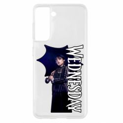 Чехол для Samsung S21 Wendesday Addams - PrintSalon