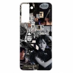 Чохол для Samsung S21+ Венздей Адамс.