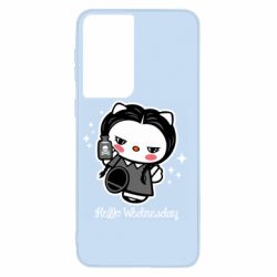Чехол для Samsung S21 Wednesday Hello Kitty - PrintSalon