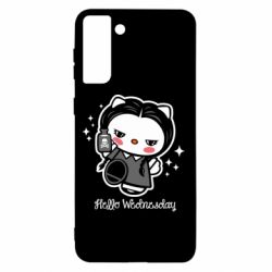 Чехол для Samsung S21+ Wednesday Hello Kitty - PrintSalon