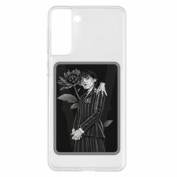 Чохол для Samsung S21+ Уэнсдэй | Венздей | Wednesday adams..