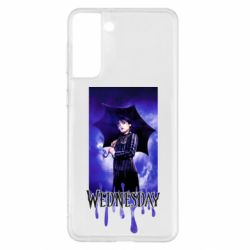 Чохол для Samsung S21+ Wednesday Text Logo