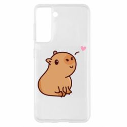 Чохол для Samsung S21 Capybara - PrintSalon