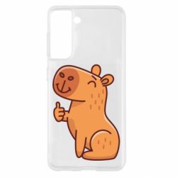 Чехол для Samsung S21 Капибара лайк - PrintSalon