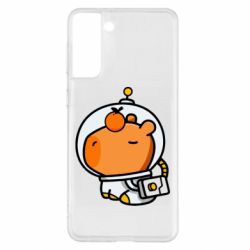 Чехол для Samsung S21+ Space Capybara - PrintSalon