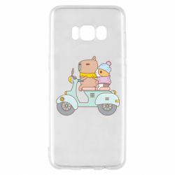 Чехол для Samsung S8 Капибара и Морская свинка - PrintSalon