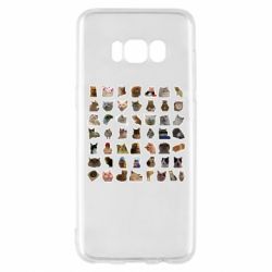 Чехол для Samsung S8 Коты мем. - PrintSalon