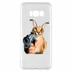 Чехол для Samsung S8 Шлепа с пистолетом - PrintSalon