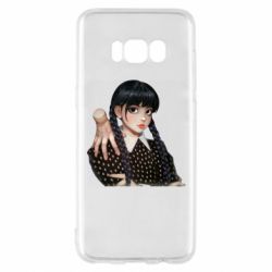 Чехол для Samsung S8 Венсдей и Вещь - PrintSalon