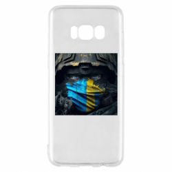 Чехол для Samsung S8 Воин ЗСУ - PrintSalon