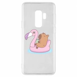 Чехол для Samsung S9+ Capybara Chilling - PrintSalon