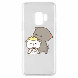 Чехол для Samsung S9 Чиби котики - PrintSalon