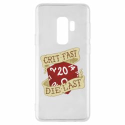 Чехол для Samsung S9+ Crit fast - die last - PrintSalon