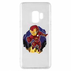 Чехол для Samsung S9 Flying Iron man - PrintSalon