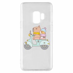Чехол для Samsung S9 Капибара и Морская свинка - PrintSalon