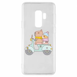 Чехол для Samsung S9+ Капибара и Морская свинка - PrintSalon