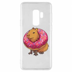 Чехол для Samsung S9+ Пончик с капибарой - PrintSalon