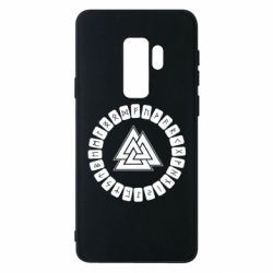 Чехол для Samsung S9+ Scandinavian Runes And Walknut - PrintSalon