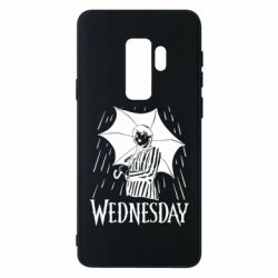 Чохол для Samsung S9+ Венздей Вдамс и зонт - PrintSalon