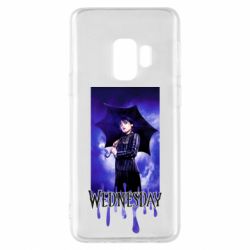 Чехол для Samsung S9 Wednesday Text Logo - PrintSalon