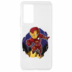 Чехол для Xiaomi Mi 10T/10T Pro Flying Iron man - PrintSalon