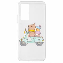 Чехол для Xiaomi Mi 10T/10T Pro Капибара и Морская свинка - PrintSalon