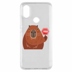 Чехол для Xiaomi Mi A2 Капибара. Error - PrintSalon