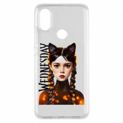 Чехол для Xiaomi Mi A2 Венздей кошка - PrintSalon