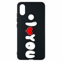 Чехол для Xiaomi Mi A2 День Валентина I love you - PrintSalon