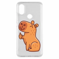 Чехол для Xiaomi Mi A2 Капибара лайк - PrintSalon